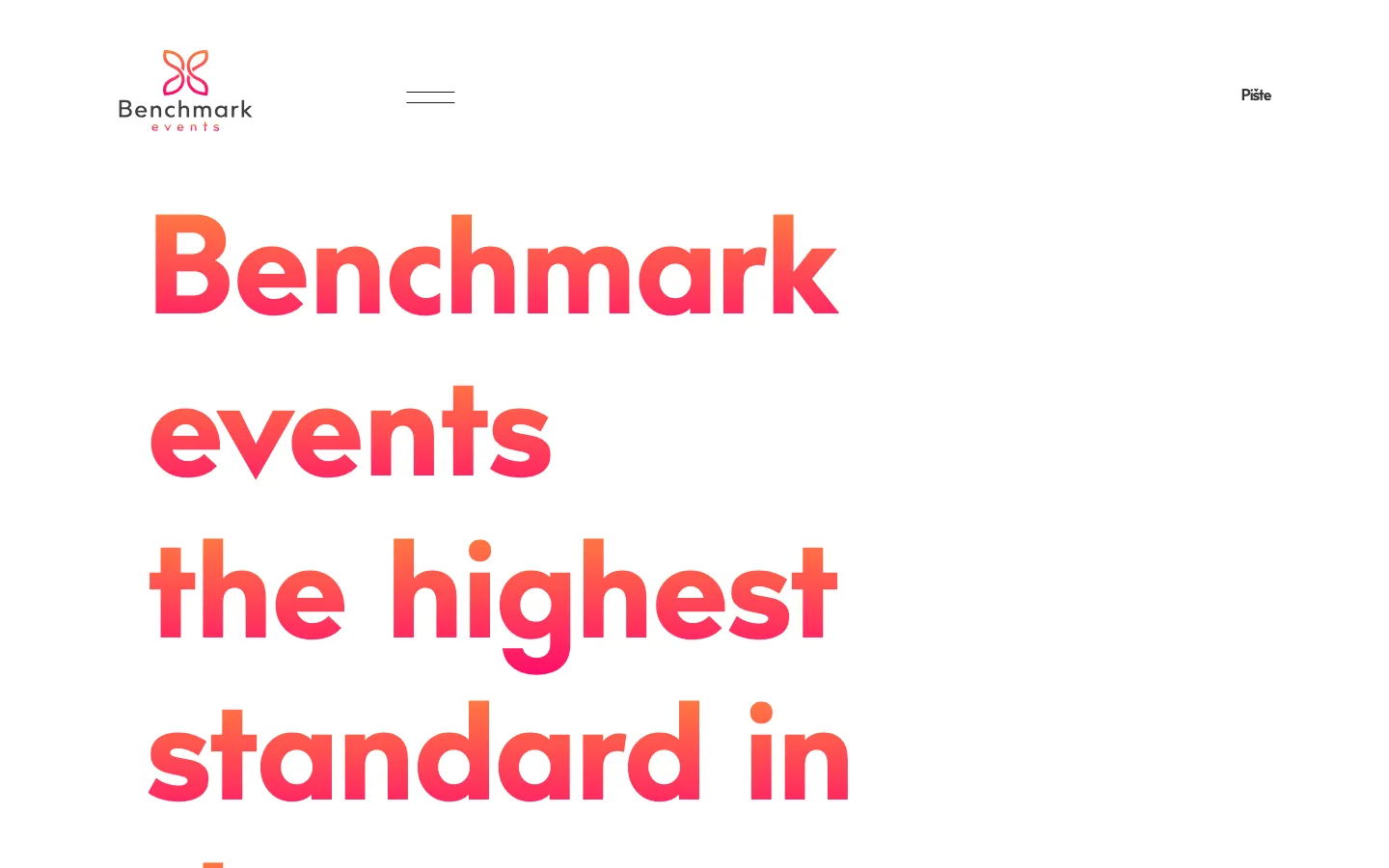 benchmarkevents.cz – desktop