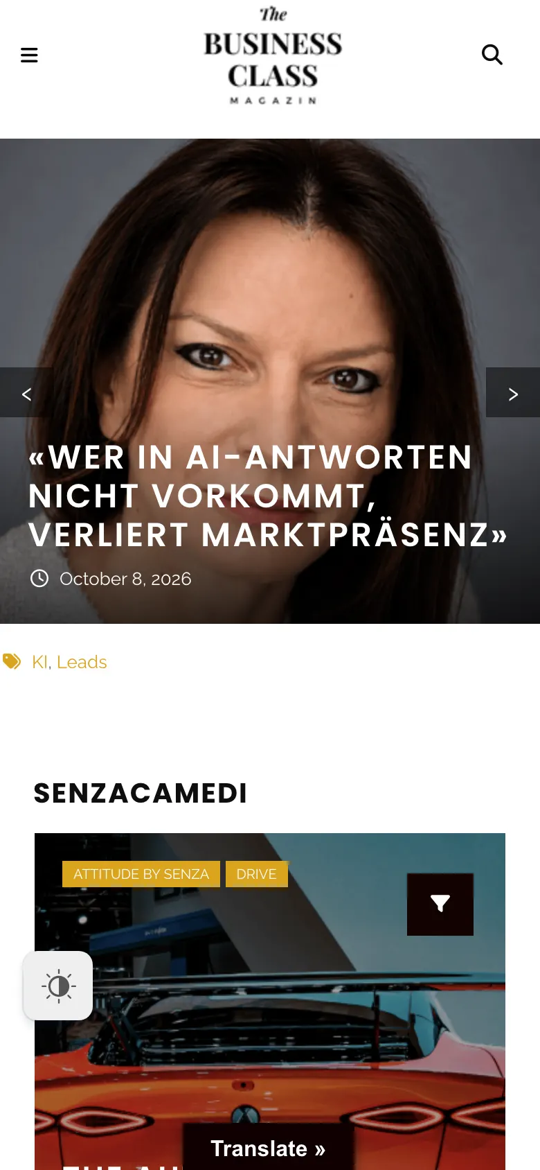 businessclassmagazin.ch – mobil