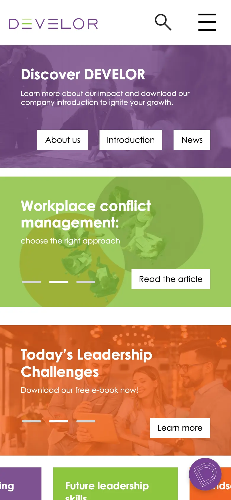 develor.com – mobil