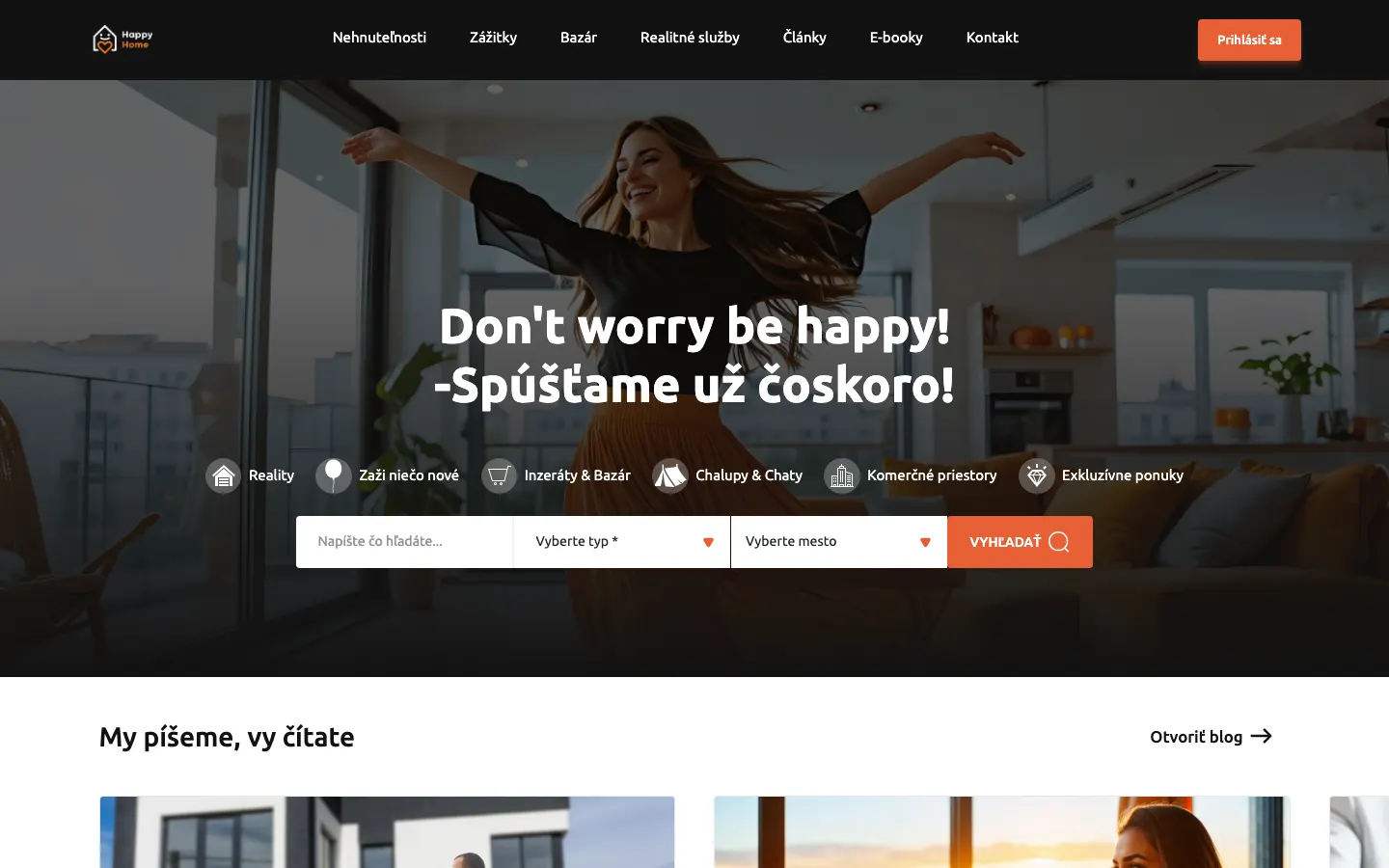happyhome.sk – escritorio