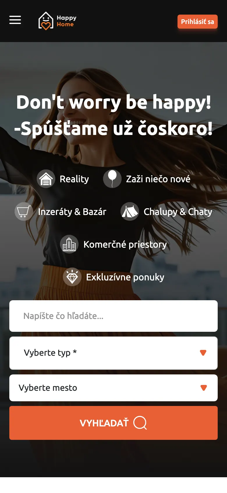 happyhome.sk – móvil